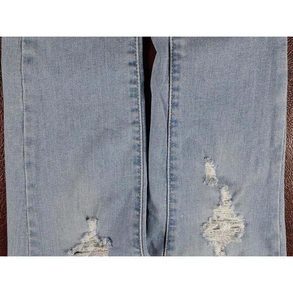 Levi’s 720 High Rise Super Skinny Jeans Women’s 25 Blue Stretch Denim - Picture 9 of 16